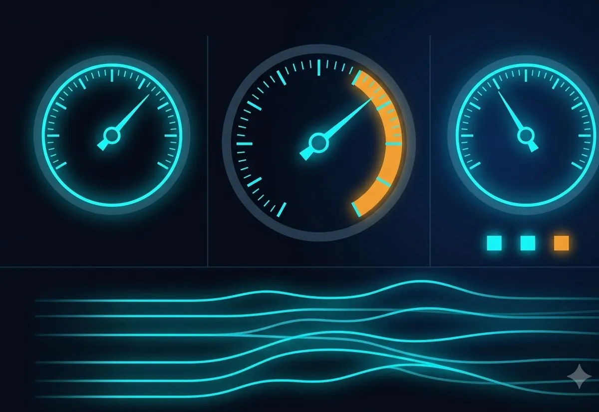 Aircraft engine health monitoring panel art